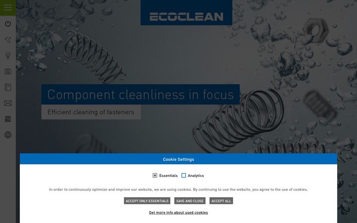 Screenshot of cleaning-fasteners.com