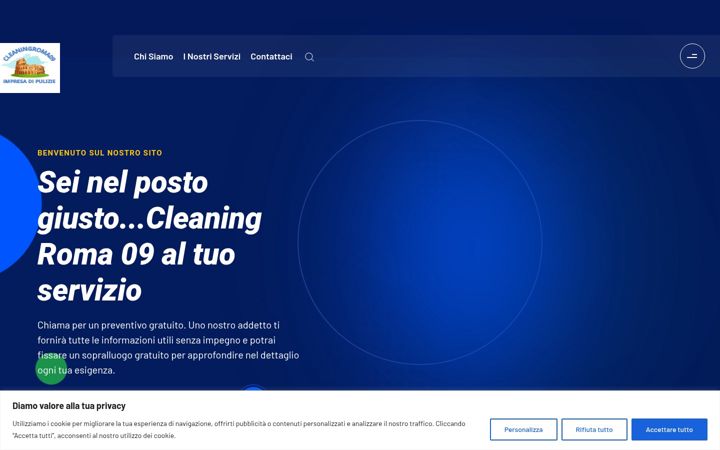 Skærmbillede af cleaningroma09.it