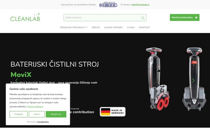 Screenshot von cleanlab.si