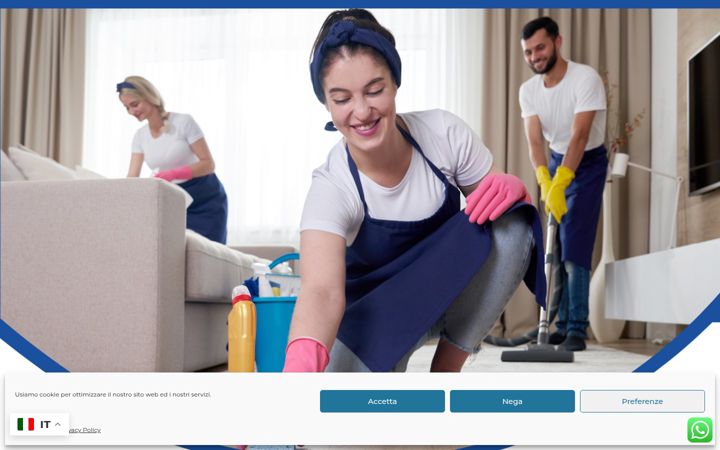 Screenshot of cleanmultiservice.it