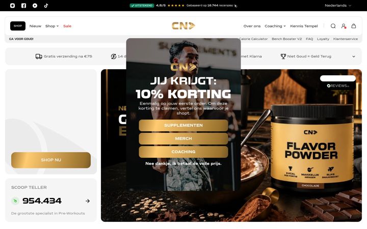 Kuvakaappaus sivustosta cleannutrition.eu