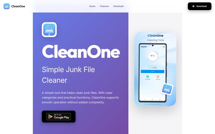 Screenshot of cleanonemobile.com