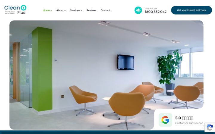 Captura de ecrã de cleanplusservices.com.au