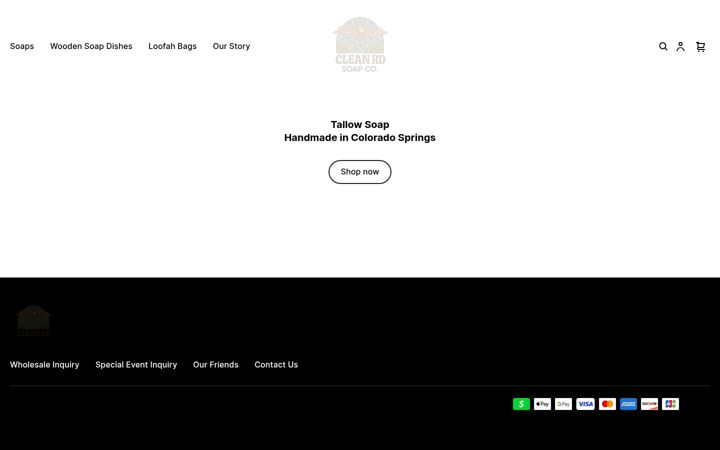 Screenshot of cleanrdsoaps.com