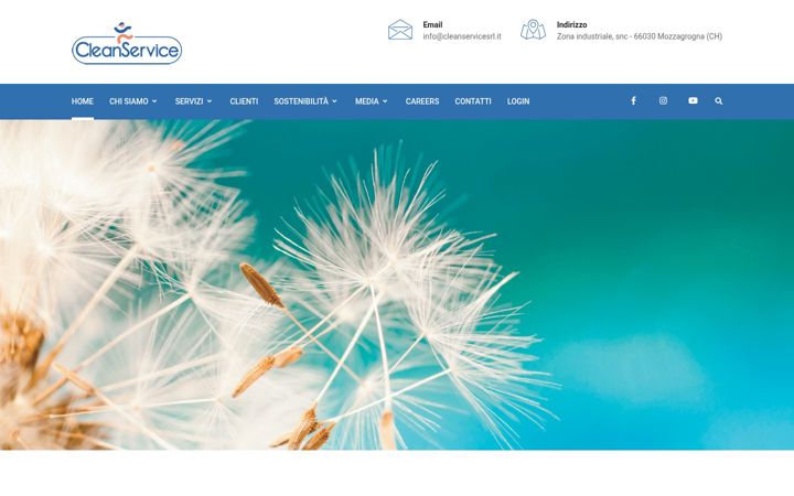 Screenshot of cleanservicesrl.it