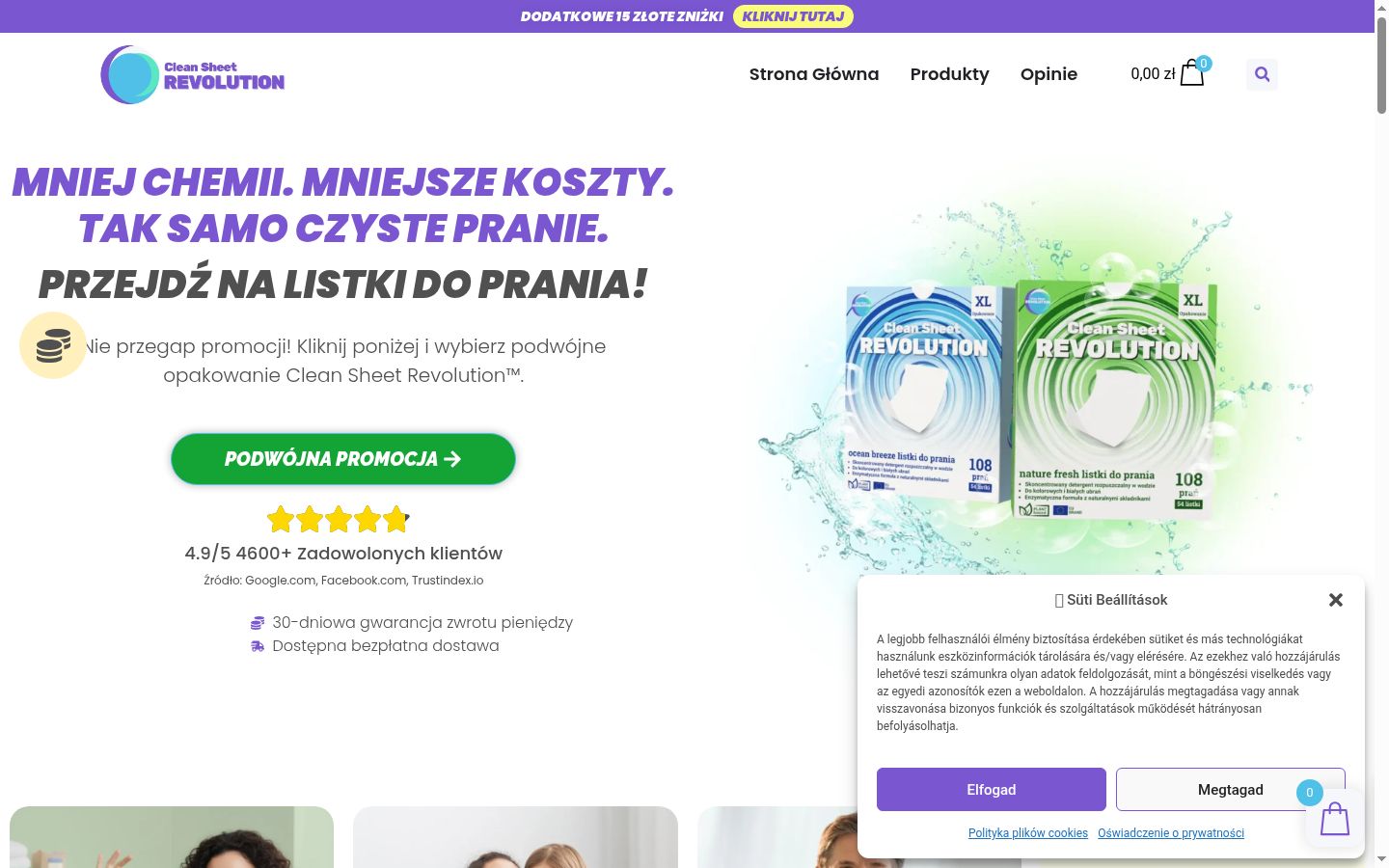 Snímek obrazovky baneru souhlasu zobrazeného před jakoukoli interakcí