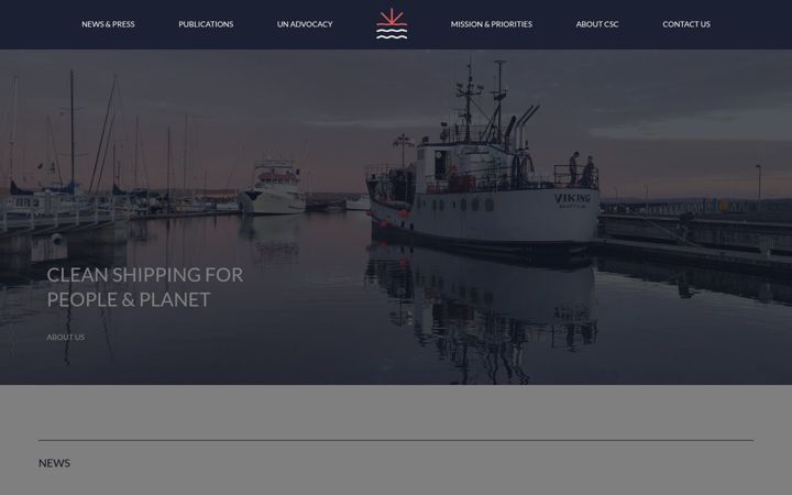 Screenshot του cleanshipping.org
