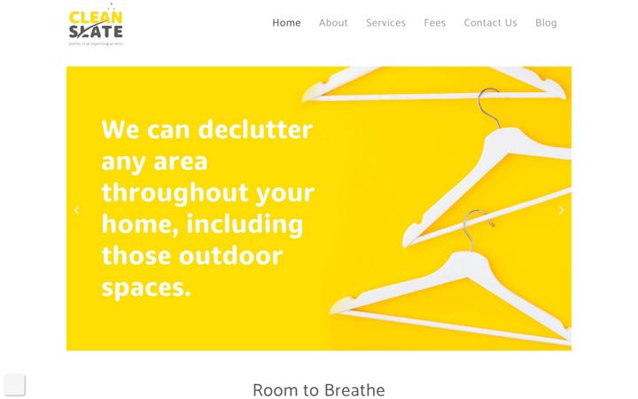 Screenshot di cleanslateuk.co.uk