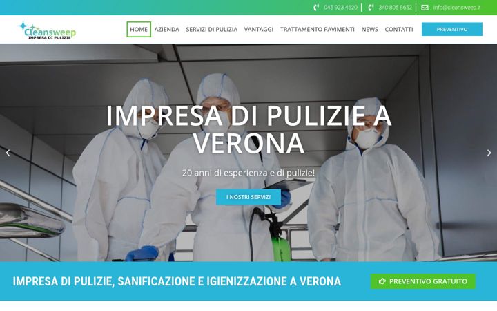 Screenshot of cleansweep.it