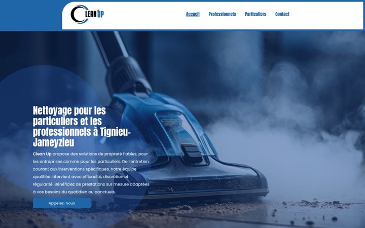 Screenshot of cleanup-multiservice.fr