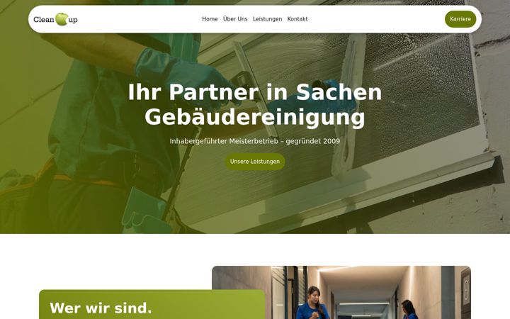 Screenshot of cleanup-mv.com