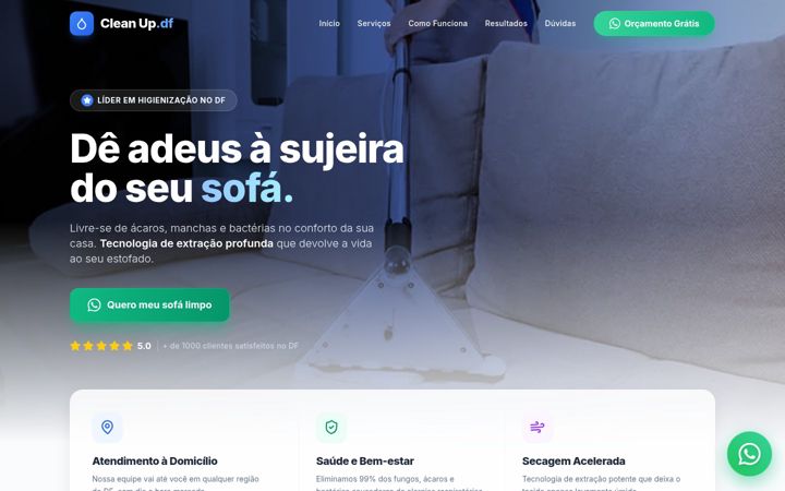 Screenshot van cleanupdf.com.br