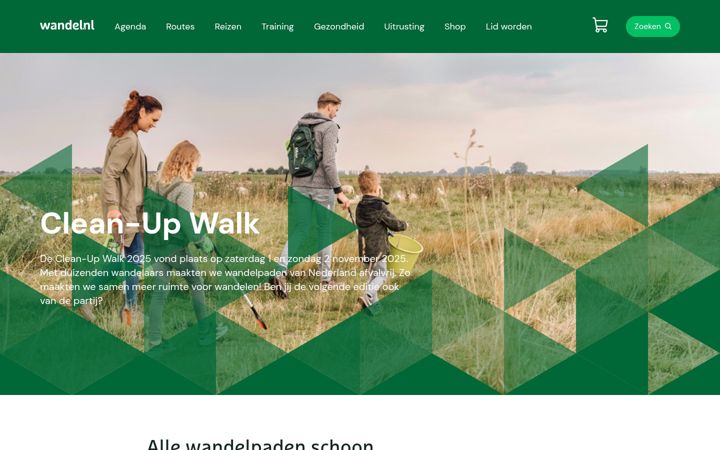 Screenshot of cleanupwalk.nl