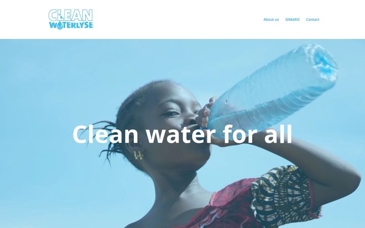 Screenshot of cleanwaterlyse.nl