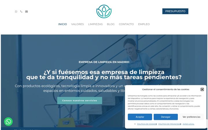 Screenshot of cleanworldnatura.es
