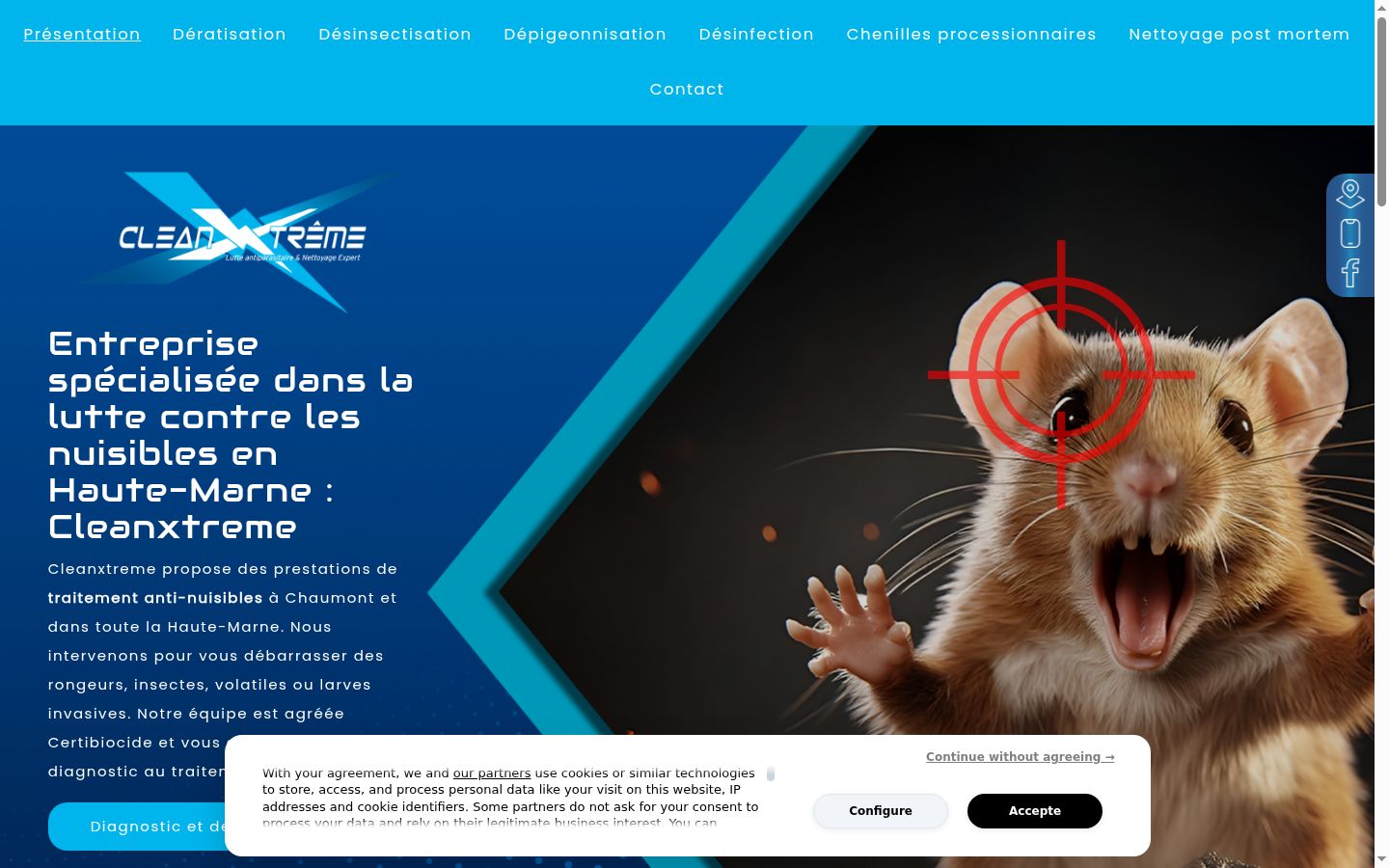 Sutikimo reklamjuostės, rodytos prieš bet kokią sąveiką, ekrano kopija