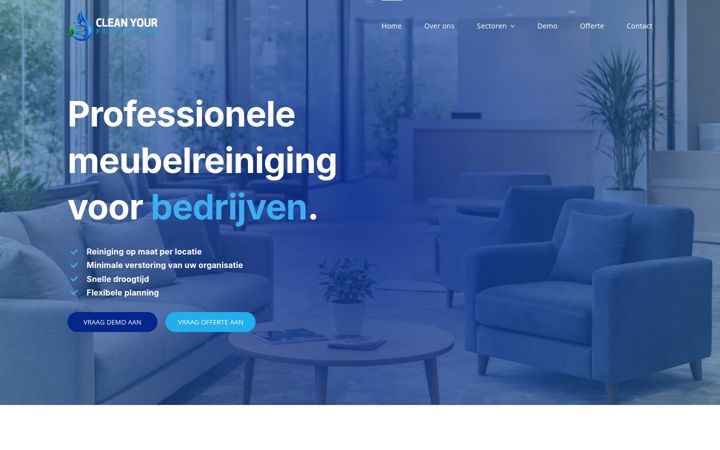Screenshot di cleanyourfurniture.nl