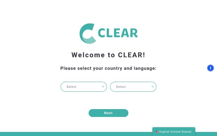 Screenshot of clear-clinicalstudy.com
