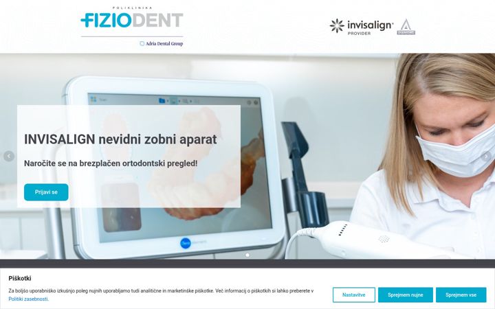 Skærmbillede af clearaligner.si