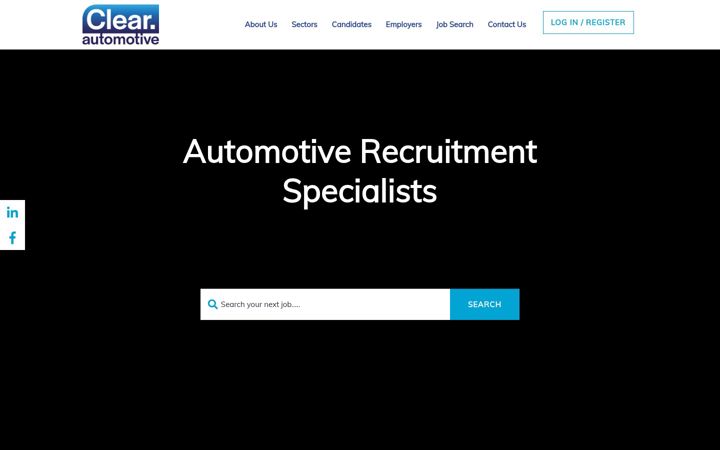 Zrzut ekranu clearautomotive.co.uk