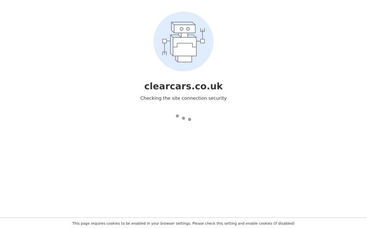 Screenshot of clearcars.co.uk