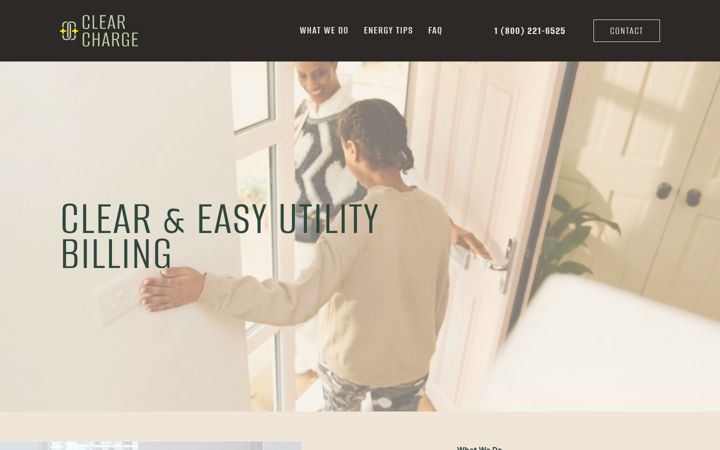 Screenshot of clearchargebilling.com