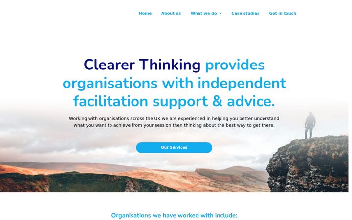 Screenshot von clearerthinking.co.uk