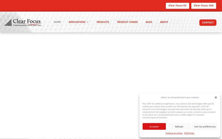 Screenshot of clearfocus-europe.com