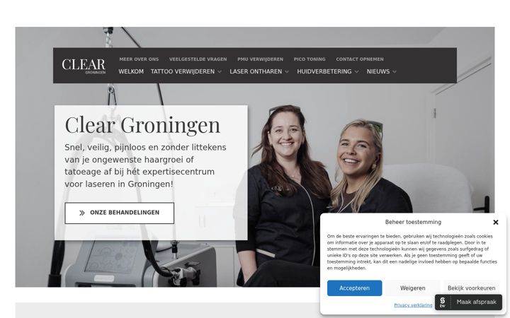 Ekrānuzņēmums no cleargroningen.nl