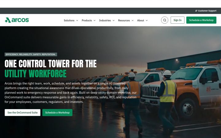 Screenshot of clearion.com