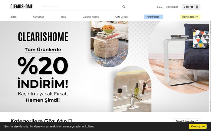 Screenshot of clearishome.com