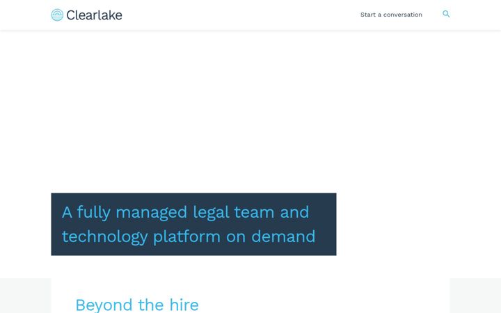 Screenshot of clearlake.law
