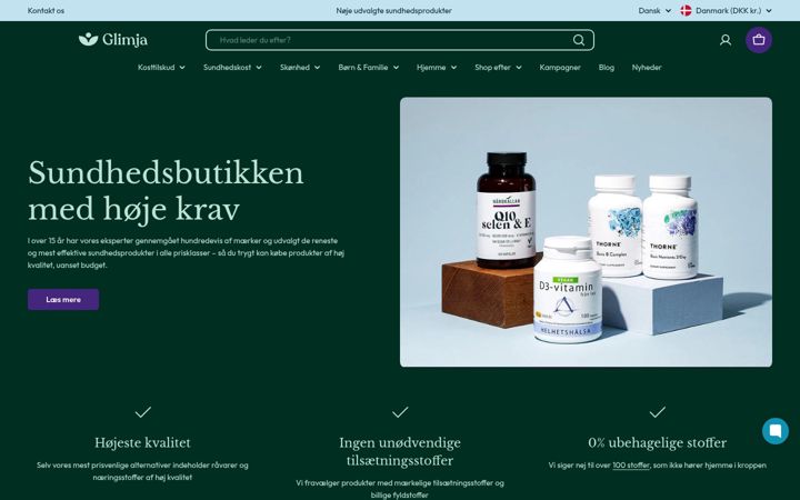 Screenshot of clearlife.se