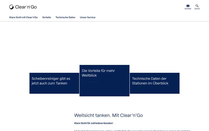 Screenshot of clearngo.de