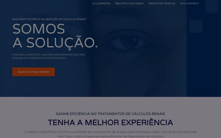 Screenshot van clearpetra.com.br