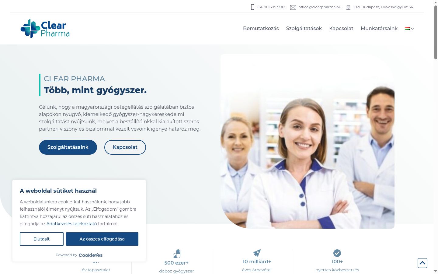 Snimka zaslona bannera za privolu prikazanog prije bilo kakve interakcije