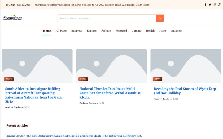 Screenshot of clearrouletteonline.nl