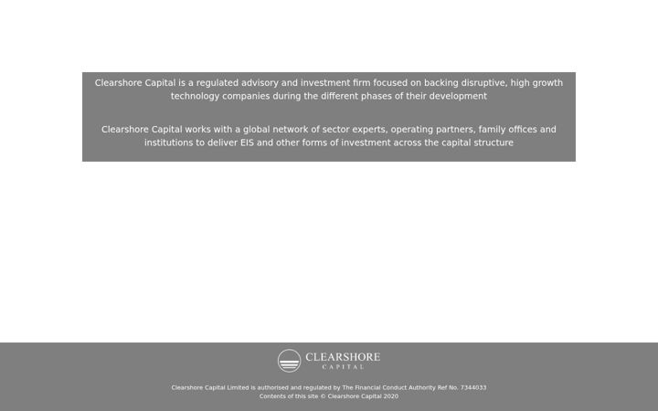 Screenshot of clearshorecapital.com
