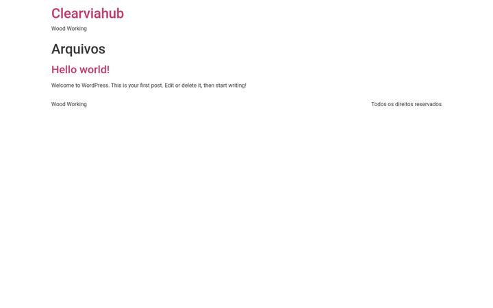 Screenshot of clearviahub.com
