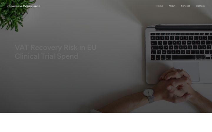 Screenshot of clearview-compliance.com