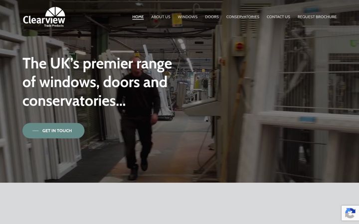 Screenshot of clearviewtrade.co.uk