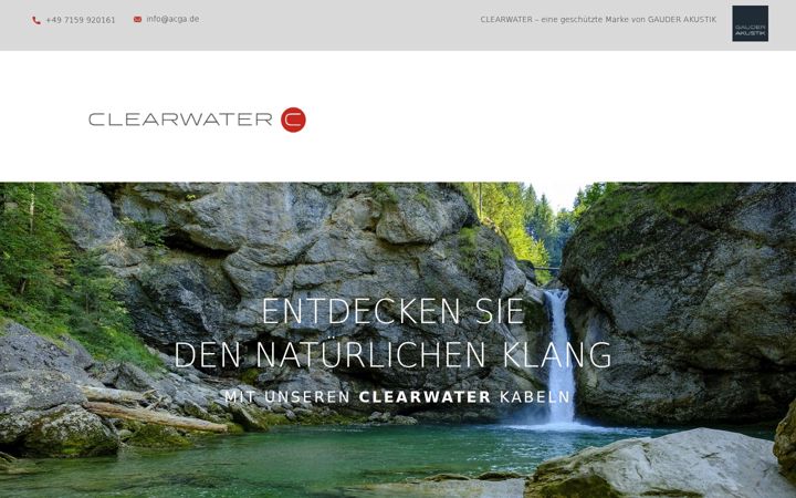 Screenshot of clearwater-cable.com