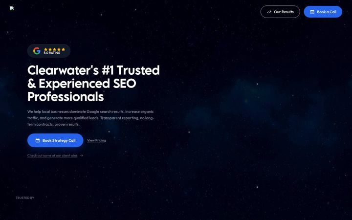 Screenshot of clearwaterseo.co