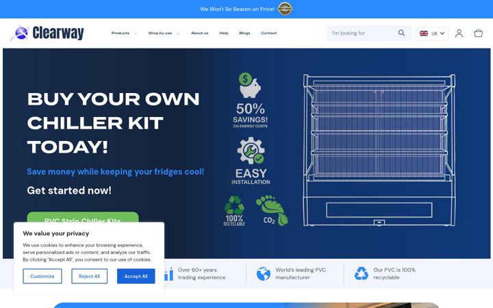 Screenshot του clearwayonline.co.uk