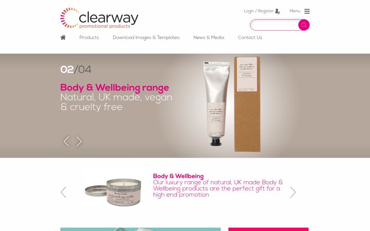 Screenshot of clearwaypromo.co.uk