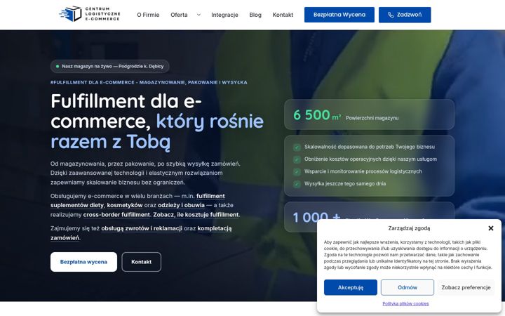 Screenshot of clecommerce.pl