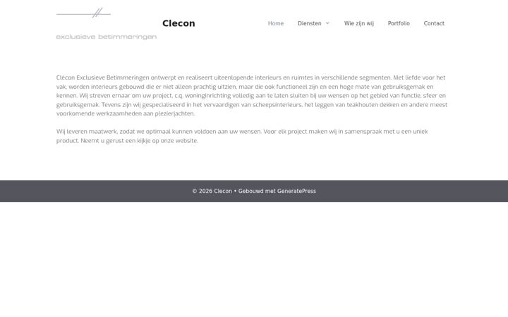 Screenshot of clecon.eu