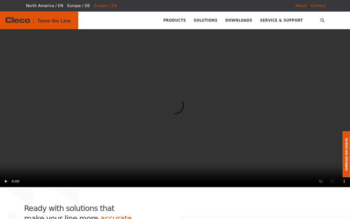 Screenshot von clecotools.co.uk
