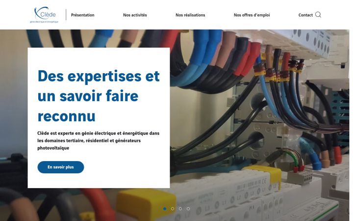 Kuvakaappaus sivustosta clede.fr