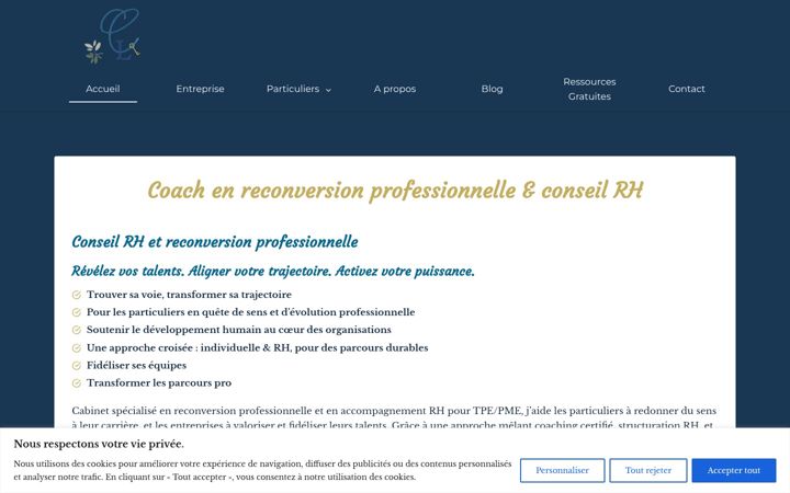 Screenshot of cledevotretalent.com